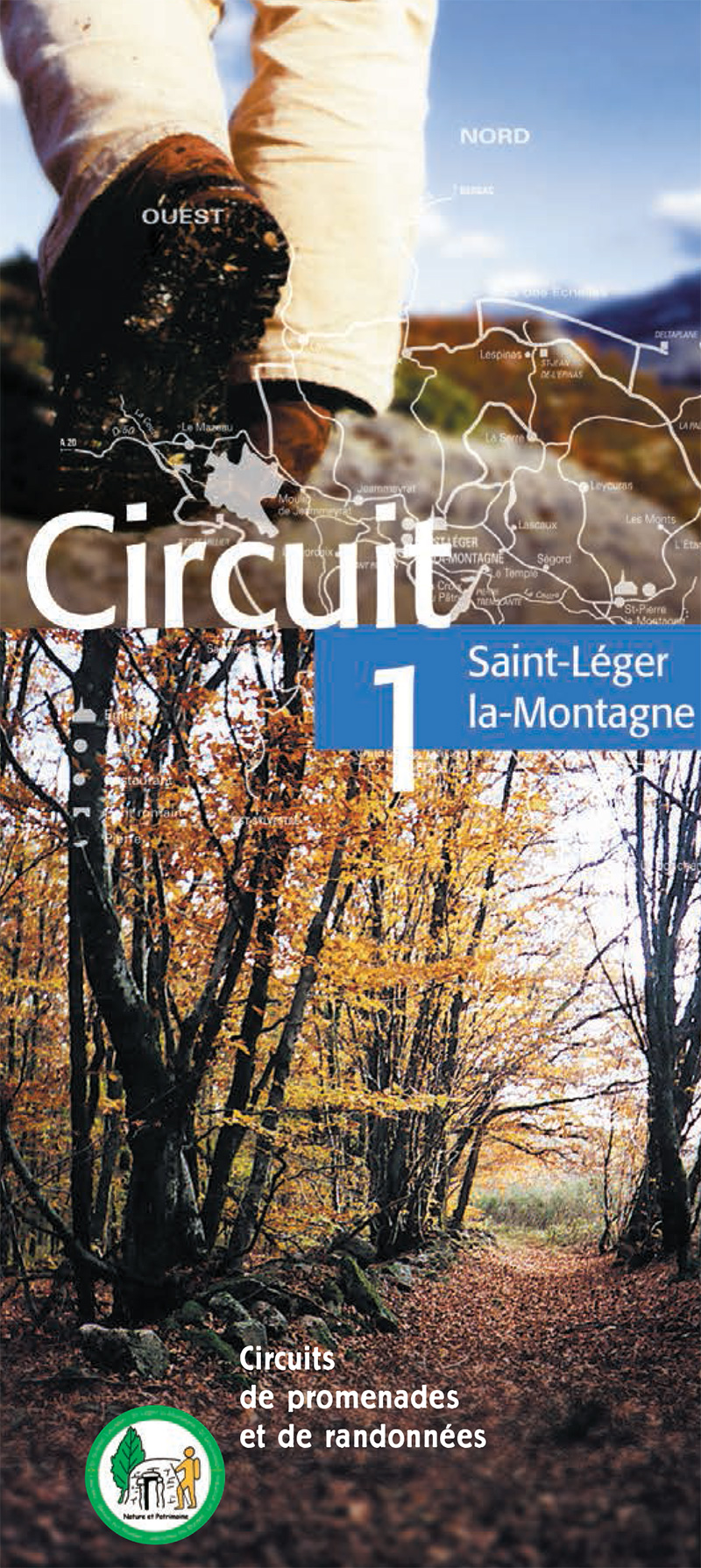 Circuit randonnee N1 Saint Leger la Montagne