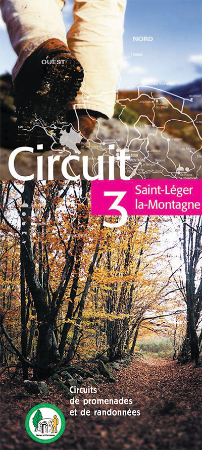 Circuit randonnee N3 Saint Leger la Montagne