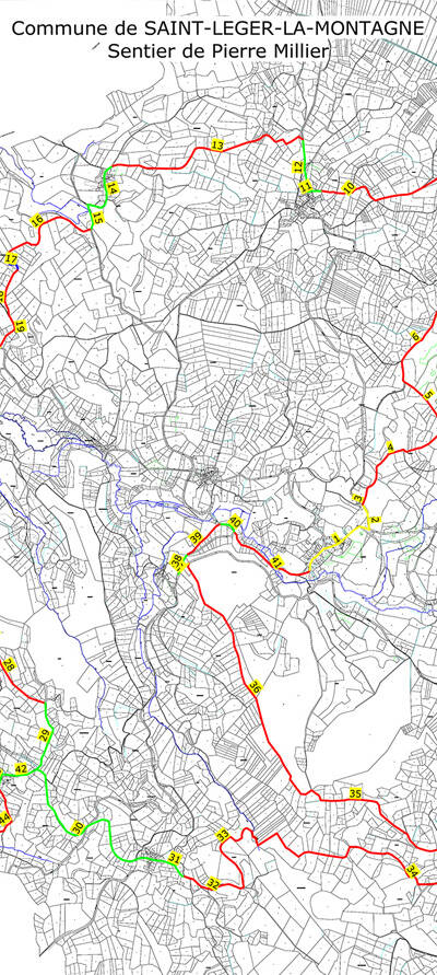 Sentier Pierre Millier plan